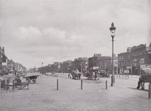 Mile End Road, looking East by English Photographer