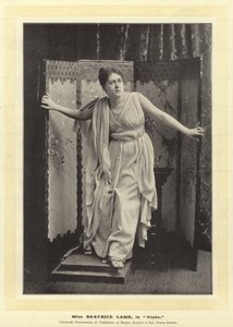 Miss Beatrice Lamb, in Niobe by English Photographer