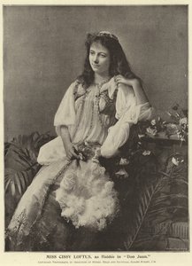 Miss Cissy Loftus, as Haidee in Don Juan