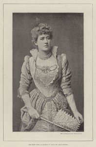 Miss Ellen Terry as Beatrice in Much Ado About Nothing by English Photographer