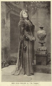 Miss Julia Neilson, in The Tempter by English Photographer