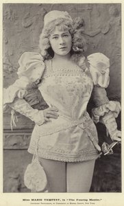 Miss Marie Tempest in The Fencing Master