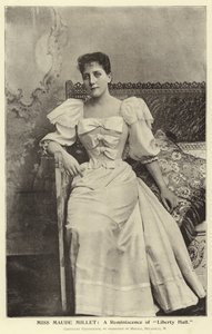 Miss Maude Millet: A Reminiscence of Liberty Hall by English Photographer