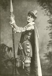 Miss Violet Vanbrugh as Rosalind (gravure) by English Photographer
