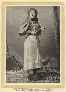 Miss Winifred Fraser as Hedvig in The Wild Duck