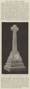 Monument of Father Damien, for the Hawaiian Islands by English Photographer