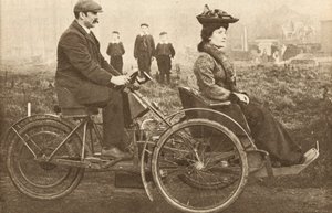 Motor tricycle combination