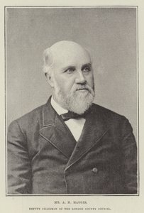 Mr A H Haggis, Deputy Chairman of the London County Council by English Photographer