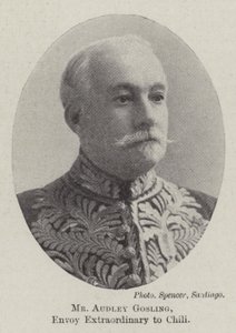 Mr Audley Gosling, Envoy Extraordinary to Chile by English Photographer