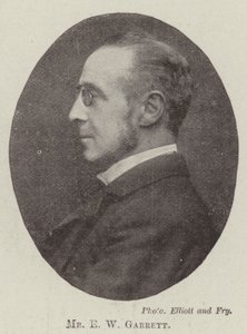 Mr E W Garrett by English Photographer