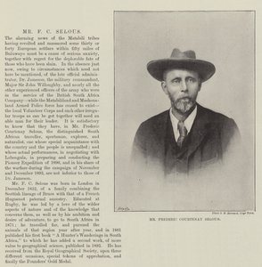 Mr Frederic Courtenay Selous