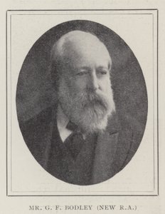 Mr G F Bodley, New RA by English Photographer