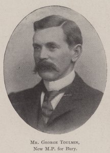 Mr George Toulmin, New MP for Bury by English Photographer