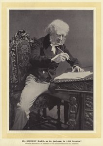 Mr Gilbert Hare as Dr Jackson in Old Cronies