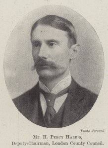 Mr H Percy Harris, Deputy-Chairman, London County Council by English Photographer