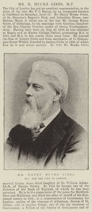 Mr Henry Hucks Gibbs, MP for the City of London