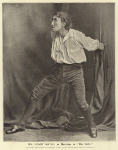Mr Henry Irving, as Matthias in The Bells