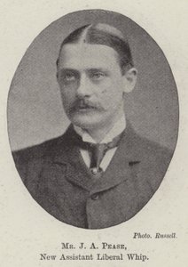Mr J A Pease, New Assistant Liberal Whip by English Photographer