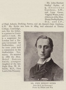 Mr John Dudley Ryder