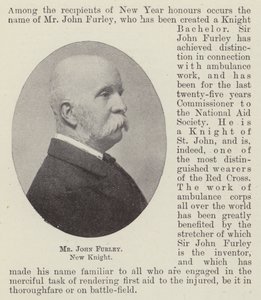 Mr. John Furley, New Knight