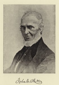 John G Whittier, the Quaker-Poet of America by English Photographer