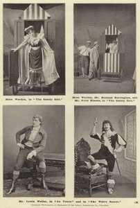Mr Lewis Waller in La Tosca and in The Wife
