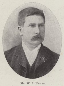 Mr. W. J. Napier by English Photographer