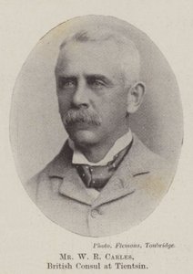 Mr W R Carles, British Consul at Tientsin by English Photographer