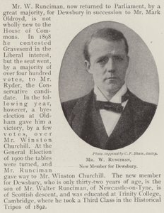 Mr W Runciman, New Member for Dewsbury by English Photographer