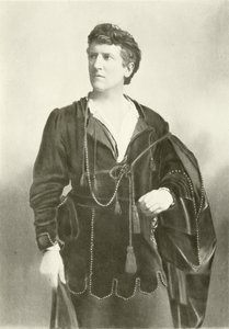 Mr. Wilson Barrett as Hamlet (gravure) by English Photographer