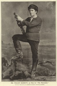 Mr Wilson Barrett, as Pete in The Manxman by English Photographer