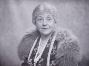Mrs Laura Henderson, owner of the Windmill Theatre, Piccadilly, London by English Photographer