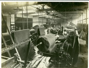 Needle Felt Room, Long Meadow Mill, 1923