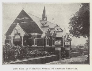 New Hall at Pirbright, Opened by Princess Christian by English Photographer