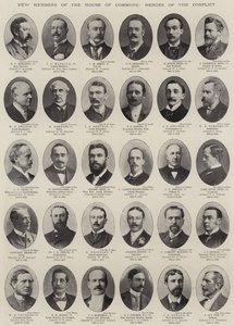 New Members of the House of Commons, Heroes of the Conflict