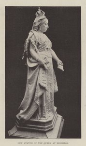 New Statue of the Queen at Brighton by English Photographer