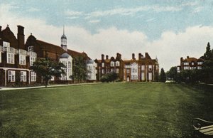Newnham College, the Three Halls by English Photographer