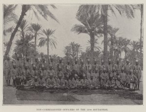 Non-Commissioned Officers of the 11th Soudanese by English Photographer