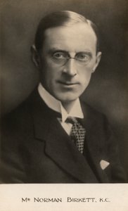 Norman Birkett by English Photographer