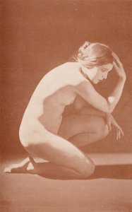 Nudist Art: Il Penseroso by English Photographer