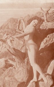Nudist Art: The Shadow by English Photographer