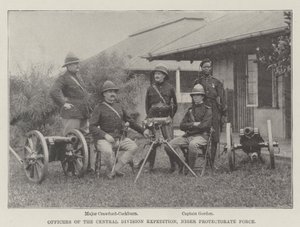 Officers of the Central Division Expedition, Niger Protectorate Force