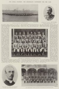 Our Loyal Colonies, the Queensland Contingent for the Cape by English Photographer