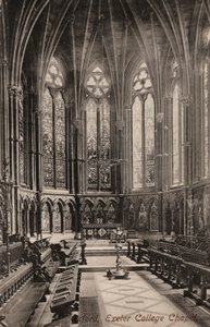 Oxford, Exeter College Chapel by English Photographer