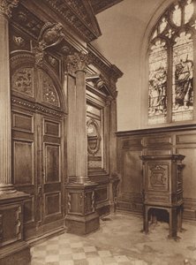 Oxford: Lincoln College, The Chapel Screen by English Photographer