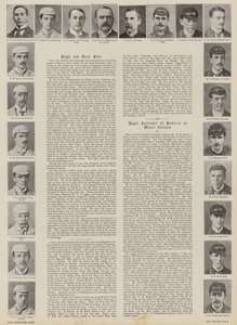 Oxford and Cambridge Boat Race, Crews by English Photographer