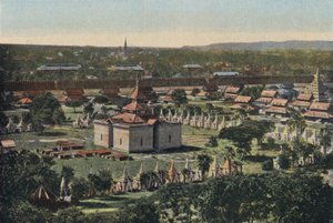 Pagodas, or Temples, at Mandalay by English Photographer