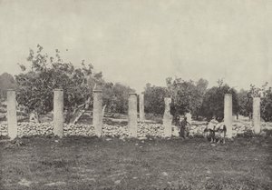 Palace of Herod, Samaria, The remains of the palace, built by Herod in honor of Augustus by English Photographer