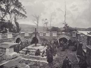 Pilgrims at Gougane Barra by English Photographer