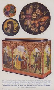 Pokerwork, Examples on Wood and Leather for the Amateur Craftsman by English Photographer